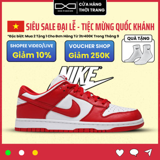 Giày Nike Dunk Low ‘University Red’ (2020) CU1727-100 Chính Hãng thể thao cho nam nữ, Dunk low real Fullbox OXO FASHION