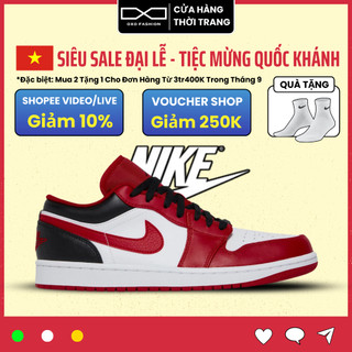 Giày Air Jordan 1 Low Reverse Black Toe DC0774-160 chính hãng thể thao cho nam nữ, Jordan 1 real chính hãng fullbox O