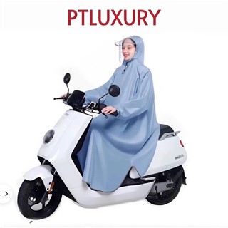 Áo mưa PTLUXURY dành cho xe máy 1 người có kính chắn mưa tiện lợi dễ dàng sử dụng 