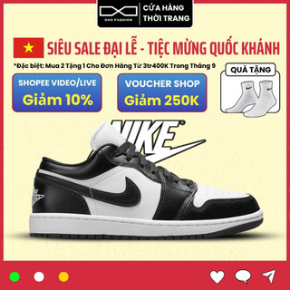 Giày Air Jordan 1 Low Panda DC0774-101 chính hãng thể thao cho nam nữ, Jordan 1 Panda chính hãng fullbox OXO FASHION