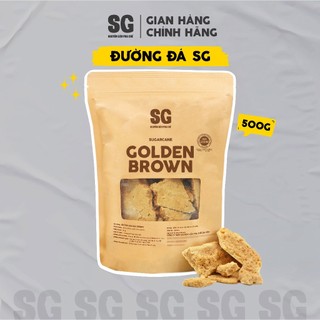  Đường Đá Golden Brown SG 500g | Topping Kẹo Dalgona | Trà Sữa Cà Phê Nguyên Liệu Pha Chế SG 