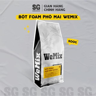  Bột Milk Foam Phô Mai Wemix 500g | Nguyên Liệu Pha Chế SG 