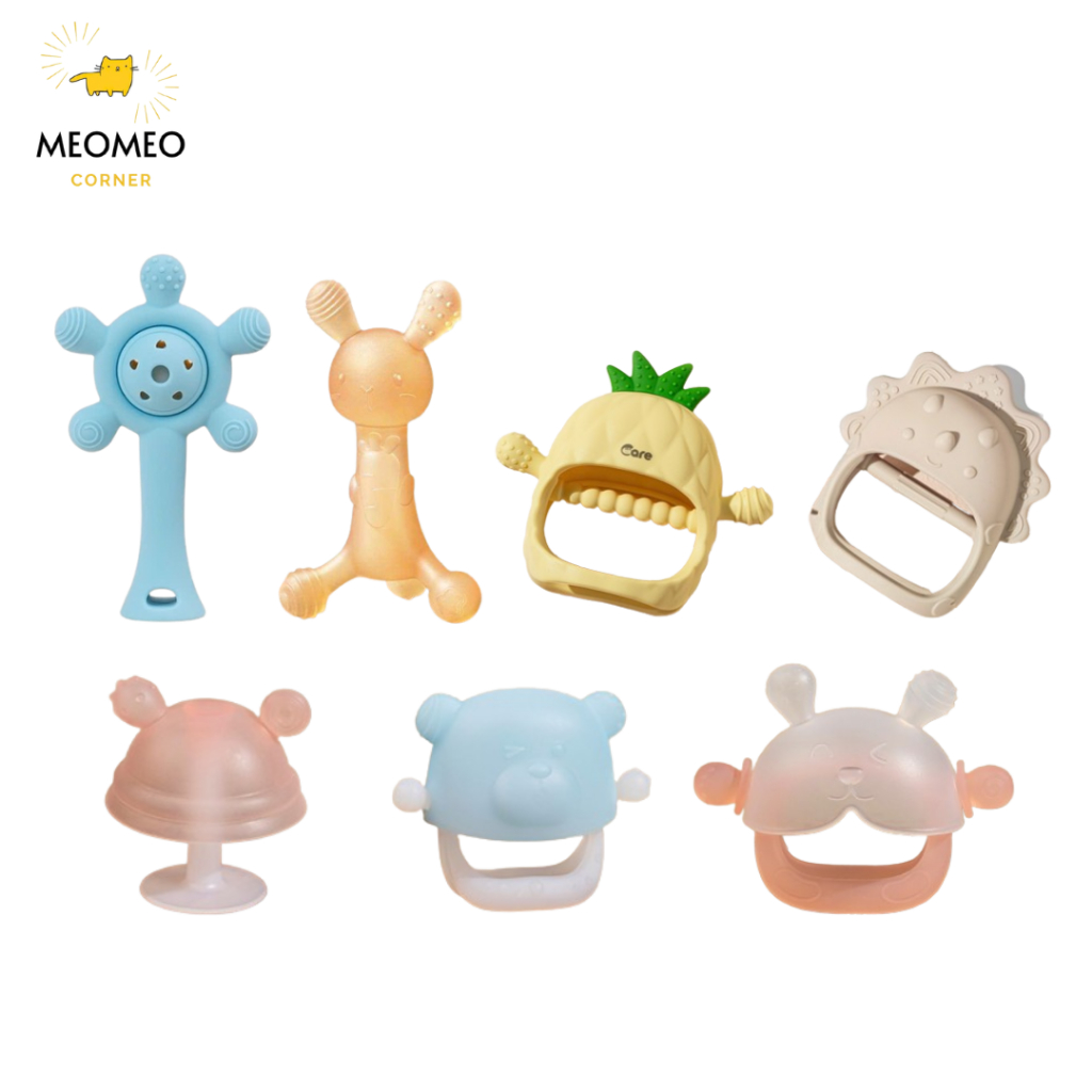 Gặm Nướu SILICON Cao Cấp LILCARE mềm mại cho bé