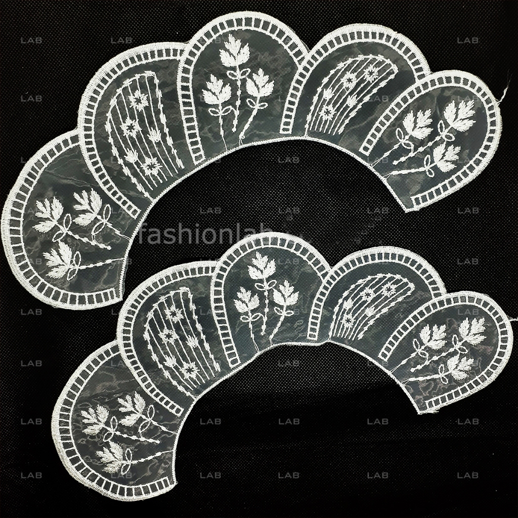 Cổ áo thêu mẫu 15 #0204