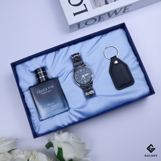  Set Nước Hoa Nam Đồng Hồ Nam Tặng Kèm Móc Khóa Da Khắc Tên Theo Yêu Cầu Quà Tặng Sang Trọng Ý Nghĩa 