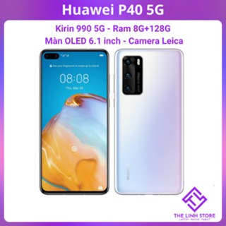 Điện thoại Huawei P40 5G màn OLED 6.1 inch - Kirin 990 5G