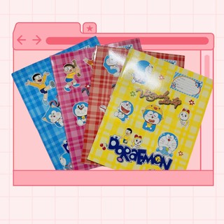 Set 10 bìa lót kê tay Doraemon 7 màu đẹp có bảng cửu chương
