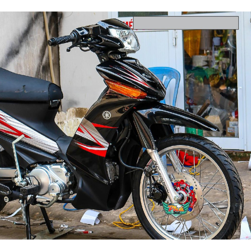 Tem Rời Taurus đen đỏ xám (J)