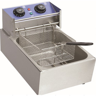 Bếp chiên nhúng đơn loại xịn 8L, 15L rán khoai, chiên gà rán nhanh, giòn đều và tiết kiệm - ZuHi