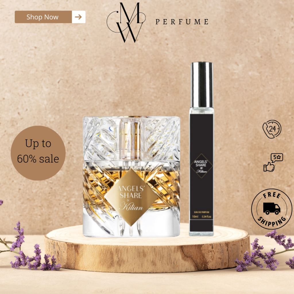 Nước hoa Unisex  Kilian Angel's Share hương thơm đẳng cấp, cuốn hút, sang trọng chiết 10ml