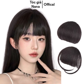  Tóc giả mái ngố bằng tóc thật 100% hàng dệt tay thủ công 
