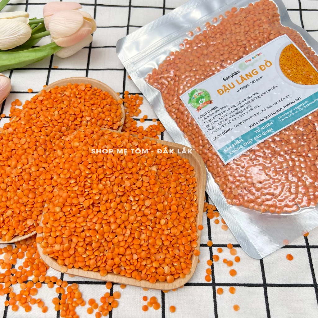 ĐẬU LĂNG ĐỎ NHẬP KHẨU shop mẹ Tôm