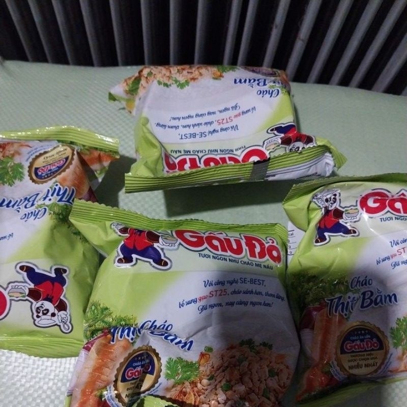 Combo 10 Gói Cháo Gấu Đỏ 50g