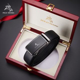 Thắt Lưng Nam Dây Nịt Nam Da Bò Thật Cao Cấp POLO MEISDO PL27