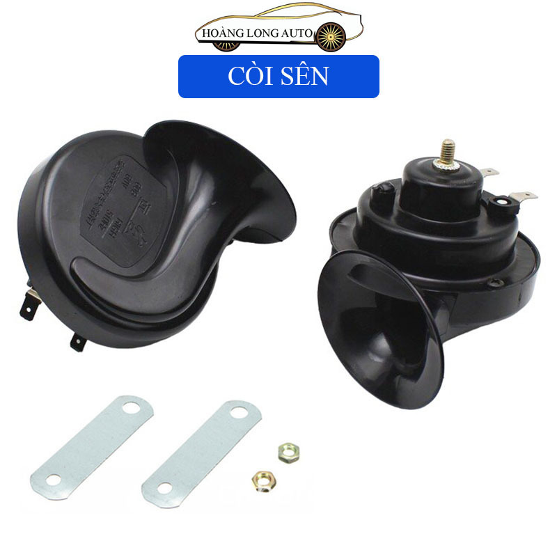 (H27) Bộ Còi Sên Ô Tô Chống Nước 12V 24V Âm Thanh Lớn Phù Hợp Cho Cả Xe Con Và Xe Tải Xe Máy