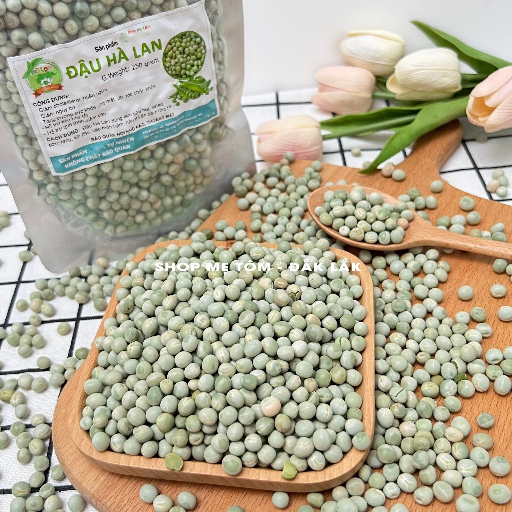 ĐẬU HÀ LAN KHÔ MỸ SHOP MẸ TÔM