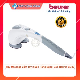 Máy Massage Cầm Tay 2 Đèn Hồng Ngoại Lớn Beurer MG80