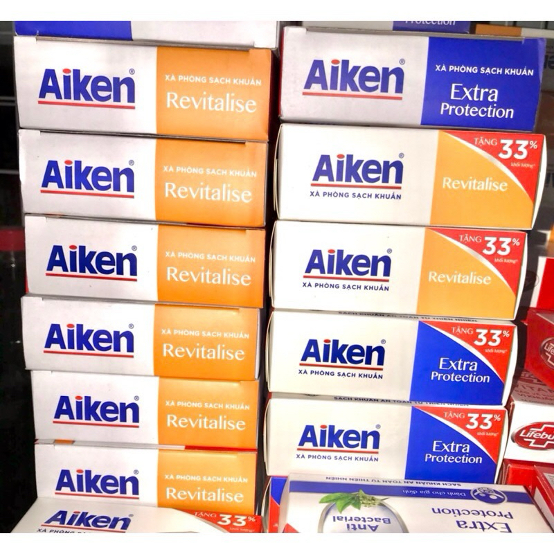 Xà Phòng Sạch Khuẩn Aiken 180g