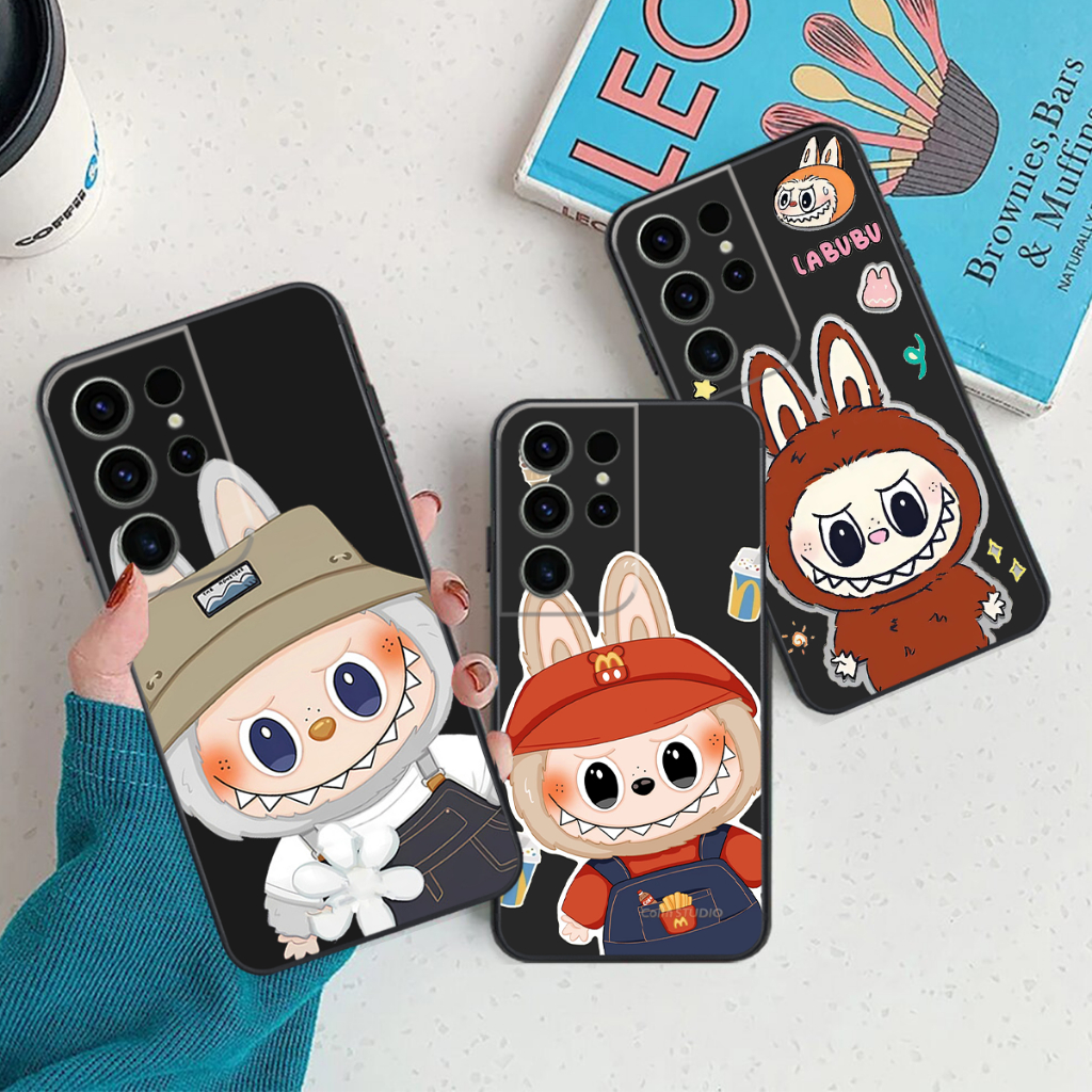 Ốp lưng Samsung S23 5G-S23 PLUS 5G/S23+ 5G-S23 ULTRA 5G-S23 FE in hình labubu hot trend cute bảo vệ 