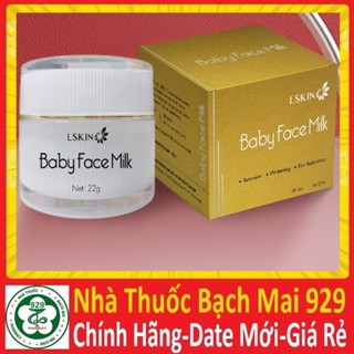 Kem dưỡng da baby face milk lskin Đan Thy cream cấy trắng căng bóng da trắng hồng tự nhiên