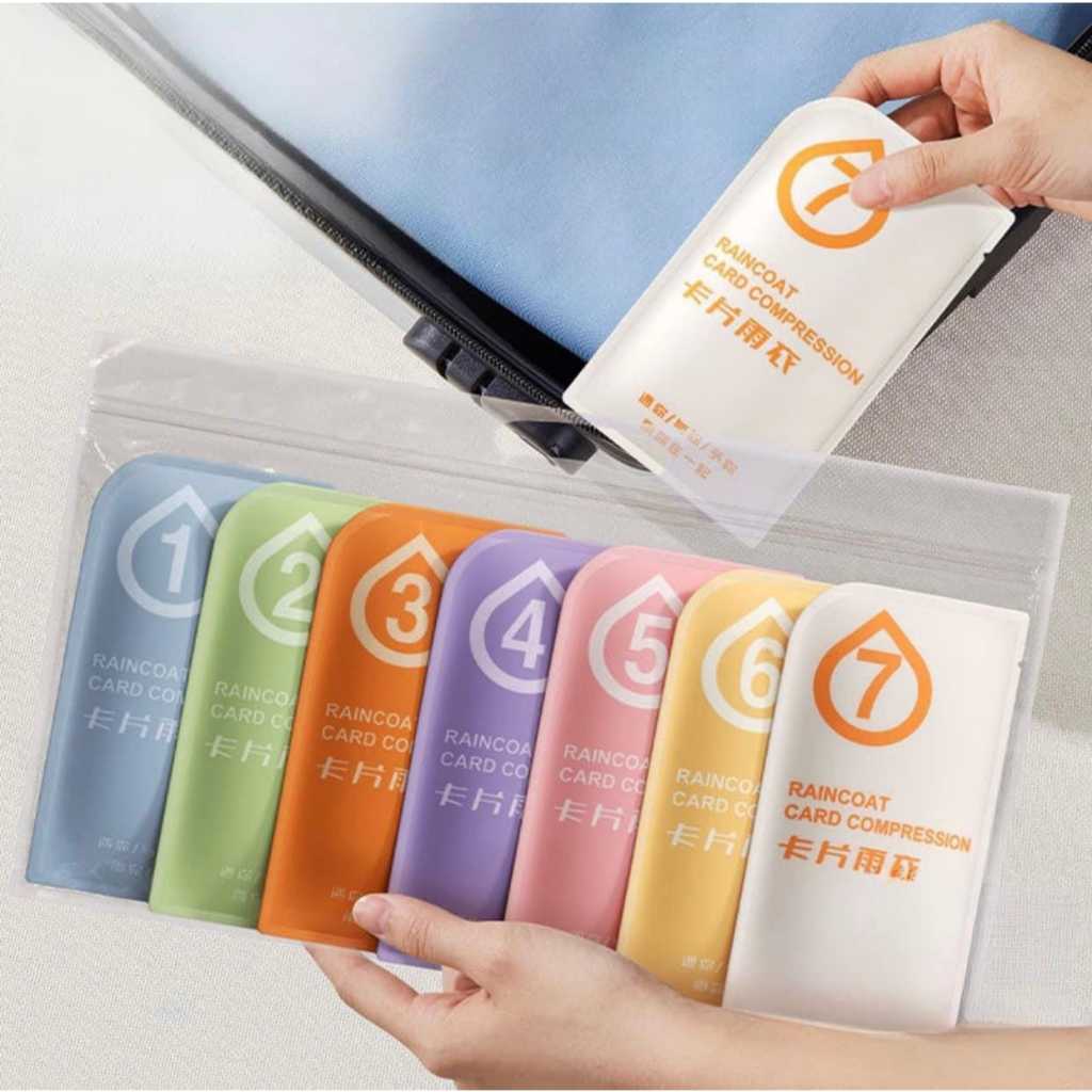 SET 7 ÁO MƯA GIẤY NHẬP KHẨU SIÊU DAI