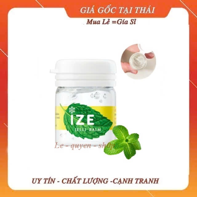 DẦU GIÓ HÍT THÔNG MŨI BẠC HÀ - IZE JELLI BALM - THÁI LAN