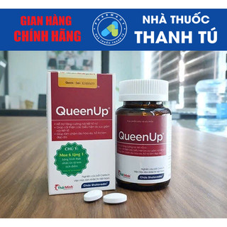 QueenUp – Tăng cường nội tiết tố nữ, điều hòa kinh nguyệt, hỗ trợ làm đẹp da - Queen Up