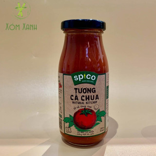  Tương Cà Chua Spico từ cà chua tươi  255g - Cô đặc tự nhiên - Sánh đặc - Ngọt thơm  Xóm Xanh  