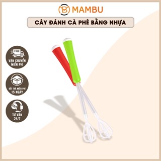 Cây đánh café cầm tay bằng nhựa - Dụng cụ tạo bọt Cafe