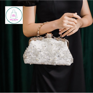 Túi áo dài - túi đi tiệc cưới đính hạt siêu sang chảnh