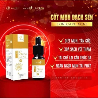 [RẺ VÔ ĐỊCH] Cốt mụn Bạch Sen Lskin Đan Thy thi skin care acne