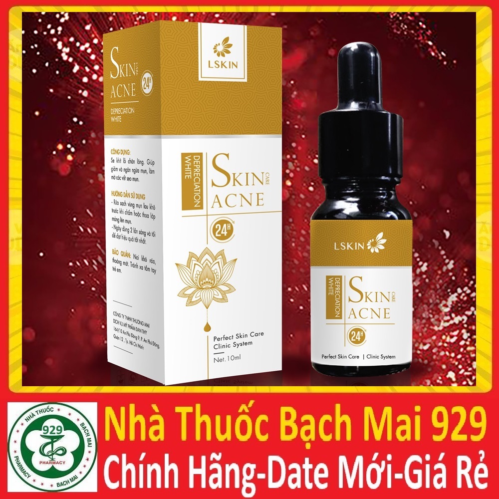 [RẺ VÔ ĐỊCH] Cốt mụn Bạch Sen Lskin Đan Thy thi skin care acne