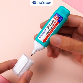 Bút xóa Thiên Long CP-02,mực xóa nhanh khô, che phủ tốt, không độc hại và an toàn, kiểu dáng thân dẹp, vừa tầm tay 12ml