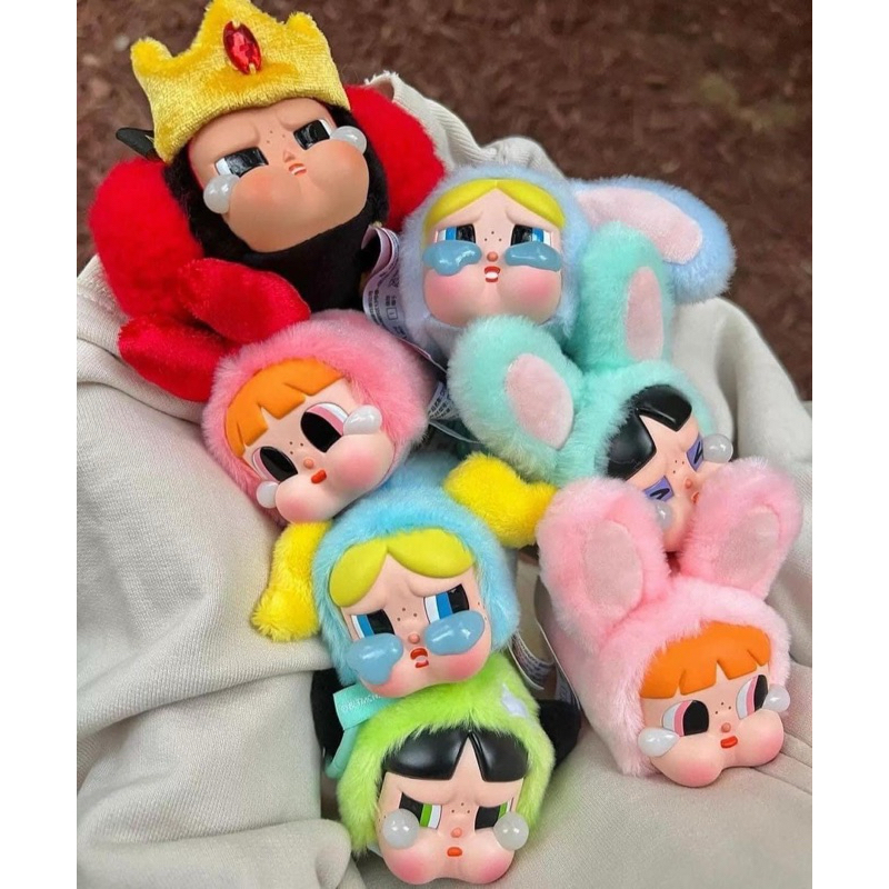 [CAM KẾT CHÍNH HÃNG 100%] Móc khoá Popmart x CryBaby Powerpuff Girls - BLINDBOX