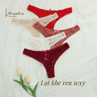 Quần lọt khe ren quần lót nữ sexy ren hoa tạo vòng mông gợi cảm nóng bỏng thiết kế hàng Việt Nam - LTT CAMSTORE