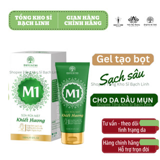Sữa Rửa Mặt Khiết Hương M1 Duyên Thị GIúp làm sạch da, dưỡng ẩm, ngăn ngừa mụn 150ml Bách Y Sâm