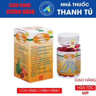 VINAGA DHA - Dầu gấc vinaga dha chiết xuất từ tinh dầu gấc giúp sáng mắt đẹp da