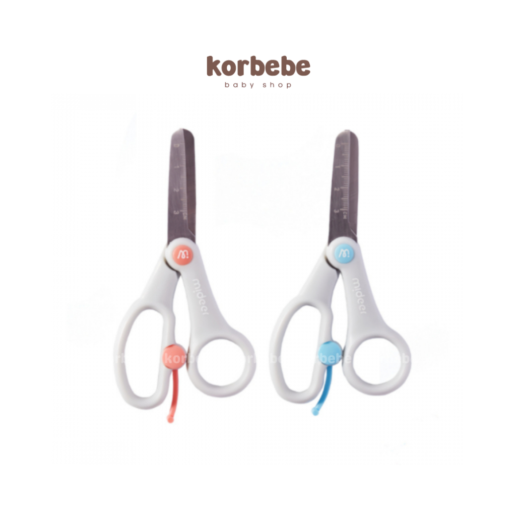 Kéo thủ công cắt giấy an toàn cho bé Mideer Craft Sicrssors