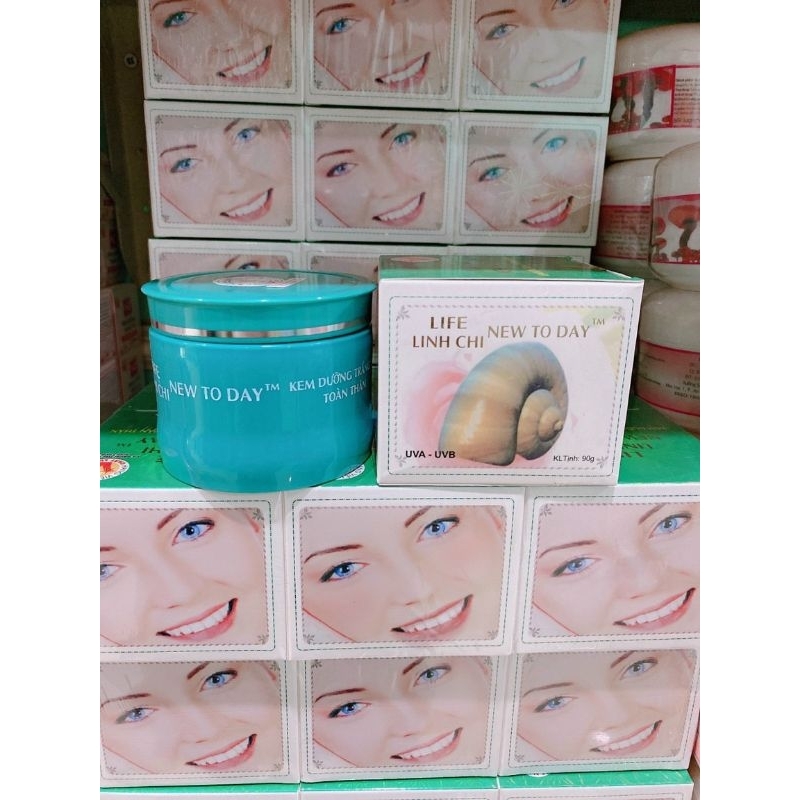 Kem trắng da toàn thân ốc sên new today