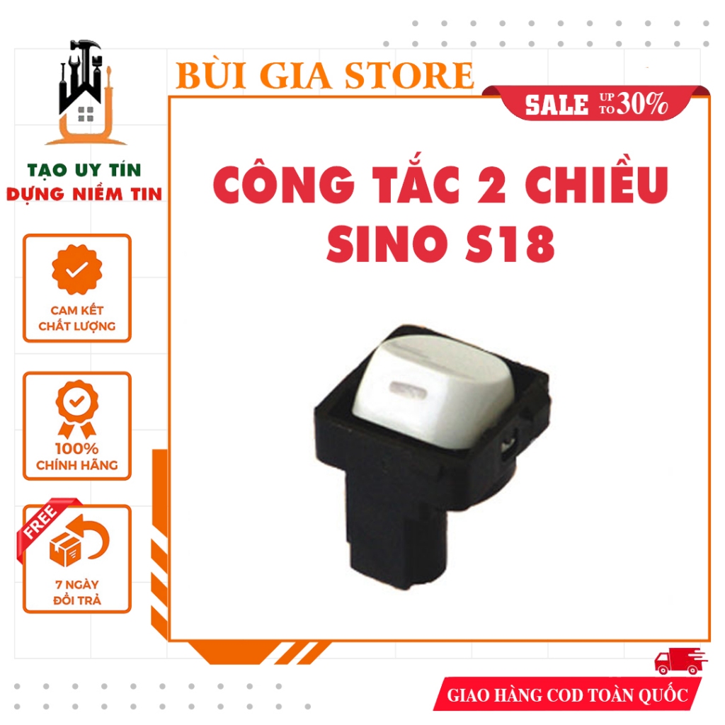 Hạt công tắc 2 chiều cầu thang (hạt tròn)