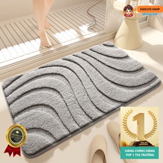   LOẠI XỊN  Thảm chùi chân thấm nước chống trượt Họa tiết 3D cao cấp Thảm chùi chân xịn 