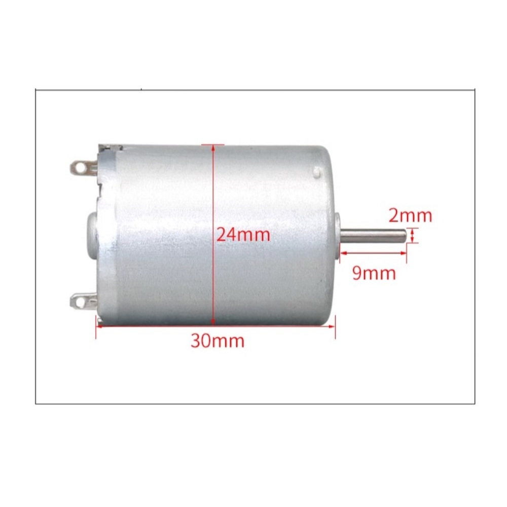 Motor RS370 3.7V / Động cơ RS 370 3.7 VDC-6VDC