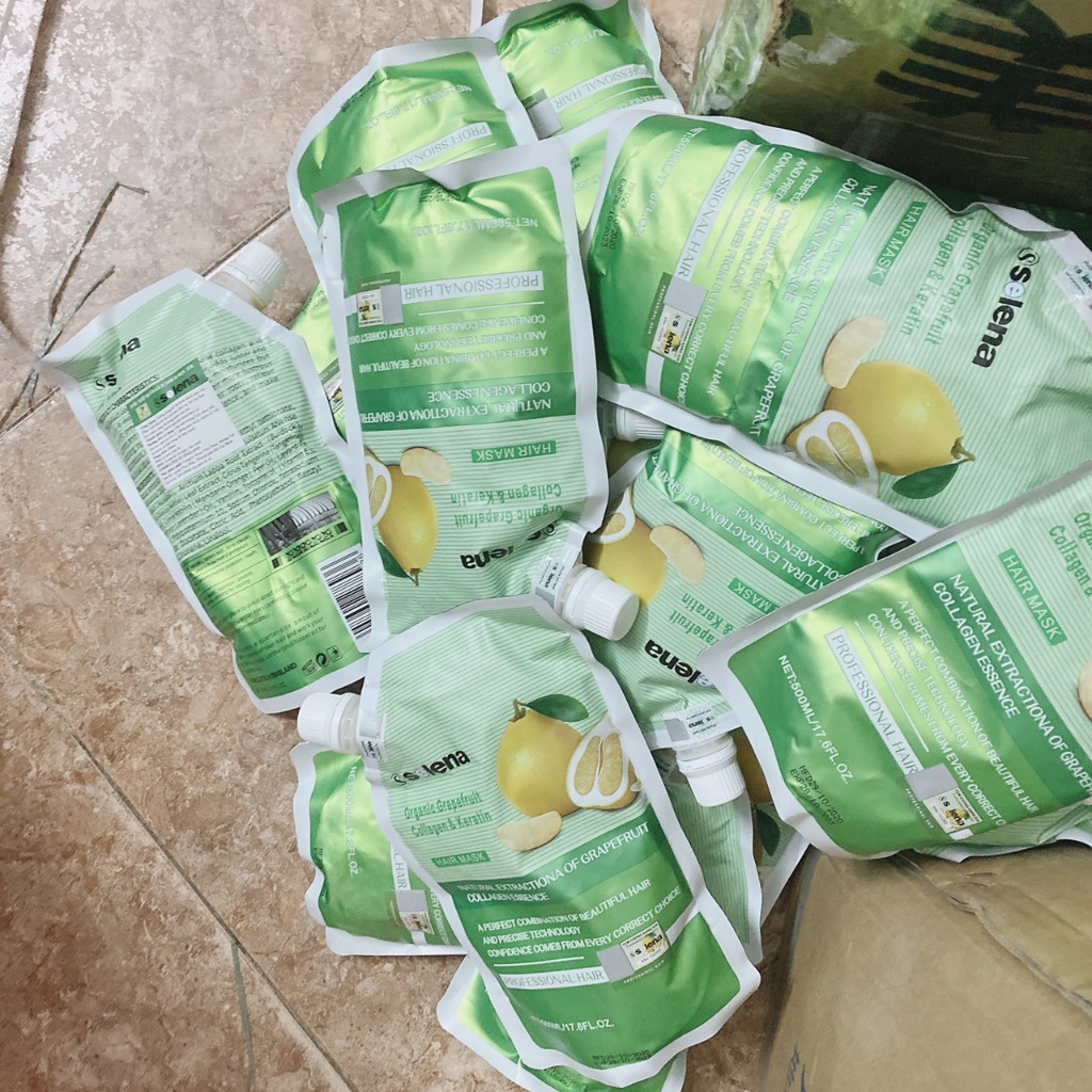 Kem Hấp Dầu, ủ tóc tinh chất bưởi selena