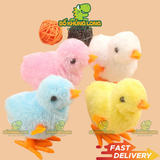  Gà Chạy Dây Cót Gà Con Vặn Cót 4 Màu Biết Nhảy Đồ Chơi Vặn Cót Nhảy Lon Ton Bé Chơi Vui Cả Ngày BỐ KHỦNG LONG 
