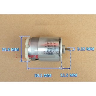 Motor Johnson 540 18V