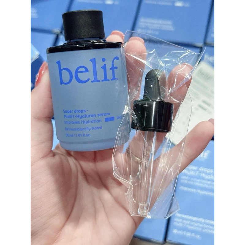[CHÍNH HÃNG 100%] TINH CHẤT SERUM BELIF SUPER DROPS MULTI 7- HYALURON SERUM 30ML