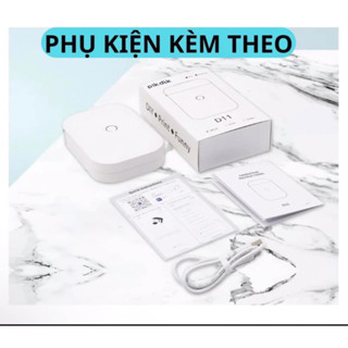 Máy in nhãn mini cầm tay bluetooth