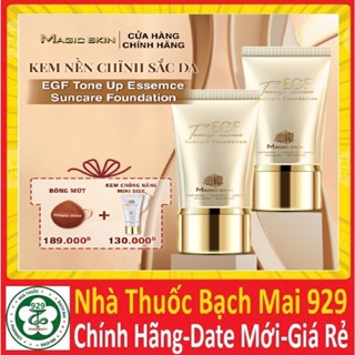 Kem Nền Cc cushion che khuyết điểm , sáng mịn tự nhiên , kiềm dầu , đều màu Hiệu Chỉnh Đa Sắc Da - EGF - Magic Skin