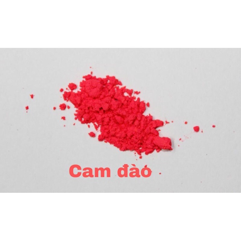Màu khoáng làm son môi handmade (cam đào)