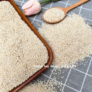 250gram Hạt mè trắng (hạt sống) (có xuất hóa đơn công ty đầy đủ)